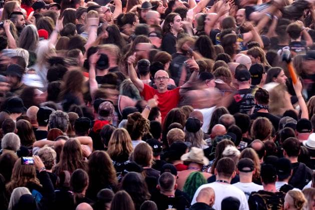 The Brutal Assault music festival focused on metal at the Josefov Fortress in Jaromer, Czech Republic, August 10, 2023. (CTKxPhoto DavidxTanecek) CTKPhotoP2023081008281  CTKPhotoP2023081008281
