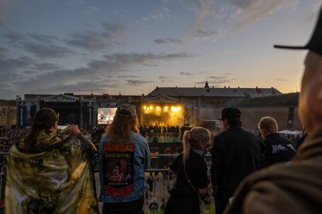 The Brutal Assault music festival focused on metal at the Josefov Fortress in Jaromer, Czech Republic, August 10, 2023. (CTKxPhoto DavidxTanecek) CTKPhotoP2023081008344  CTKPhotoP2023081008344
