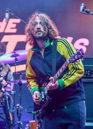 Lakefest 2023 Friday, Eastnor Castle, Herefordshire, UK The Zutons, Dave McCabe, onstage at Lakefest Festival 2023, Friday, Eastnor Castle, Herefordshire, UK, Credit:Jules Annan Avalon  Copyright: xJulesxAnnanx xAvalonx 0796309305