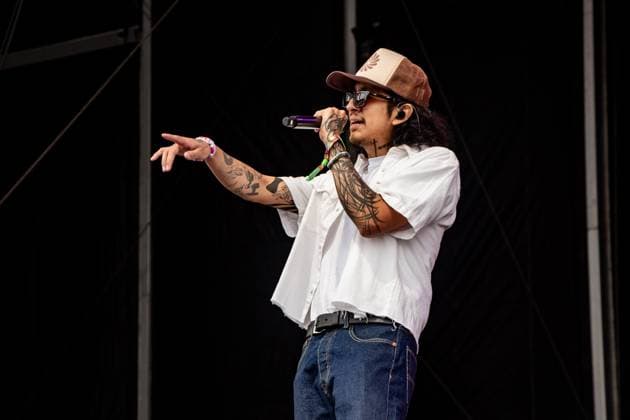 August 11, 2023, San Francisco, California, United States: Cuco performs on the Lands End Stage during Day 1 of Outside Lands Music Festival on Friday August 11th, 2023 in San Francisco, California. Shot by San Francisco United States - ZUMAs181 20230811_zea_s181_012 Copyright: xAnniexLesserx