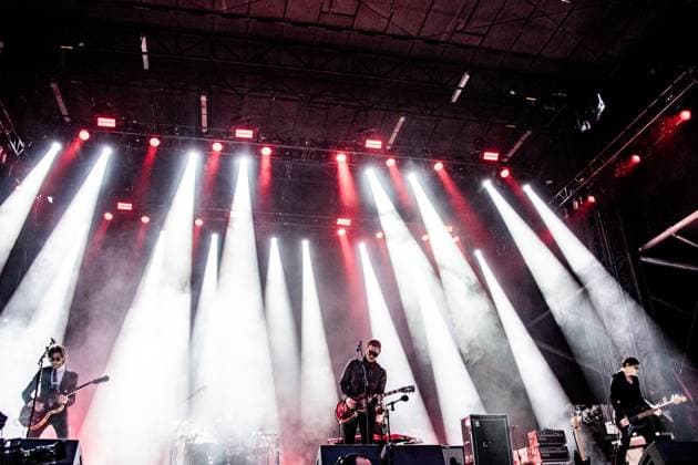 August 11, 2023, San Francisco, California, United States: Interpol performs at the 2023 Outside Lands Festival at Golden Gate Park on August 11, 2023 in San Francisco, California. San Francisco United States - ZUMAs181 20230811_zea_s181_033 Copyright: xAnniexLesserx