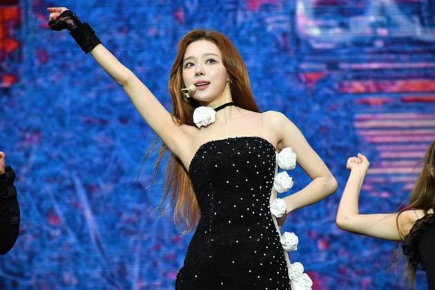 August 11, 2023, San Francisco, California, United States: aespa - Winter performs during Day 1 of Outside Lands Music Festival on Friday August 11th, 2023 in San Francisco, California. San Francisco United States - ZUMAs181 20230811_zea_s181_120 Copyright: xCaseyxFlaniganx