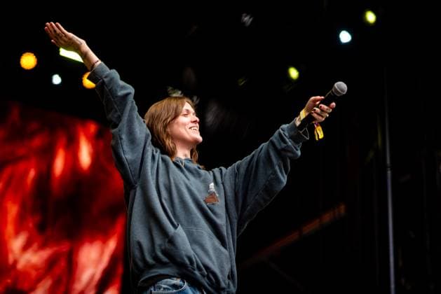 August 11, 2023, San Francisco, California, United States: Ethel Cain performs during Day 1 of Outside Lands Music Festival on Friday August 11th, 2023 in San Francisco, California. San Francisco United States - ZUMAs181 20230811_zea_s181_216 Copyright: xAnniexLesserx