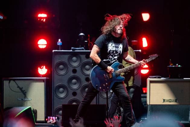 August 12, 2023, San Francisco, California, United States: Foo Fighters - Dave Grohl performs during Day 2 of Outside Lands Music Festival on Saturday August 12th, 2023 in San Francisco, California. San Francisco United States - ZUMAs181 20230812_zea_s181_132 Copyright: xAnniexLesserx