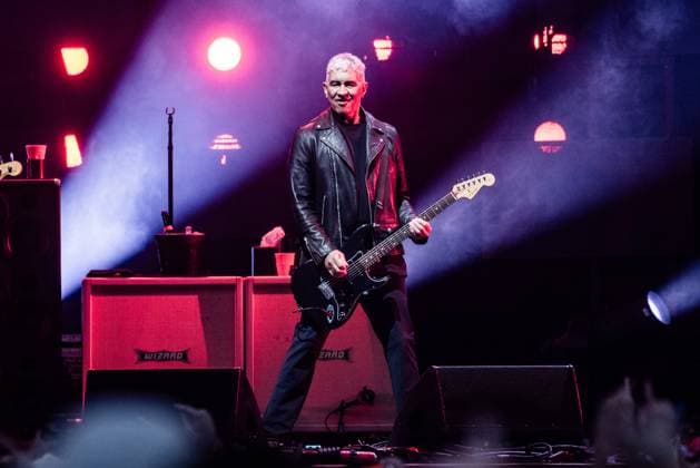 August 12, 2023, San Francisco, California, United States: Foo Fighters, Pat Smear performs during Day 2 of Outside Lands Music Festival on Saturday August 12th, 2023 in San Francisco, California. San Francisco United States - ZUMAs181 20230812_zea_s181_140 Copyright: xAnniexLesserx