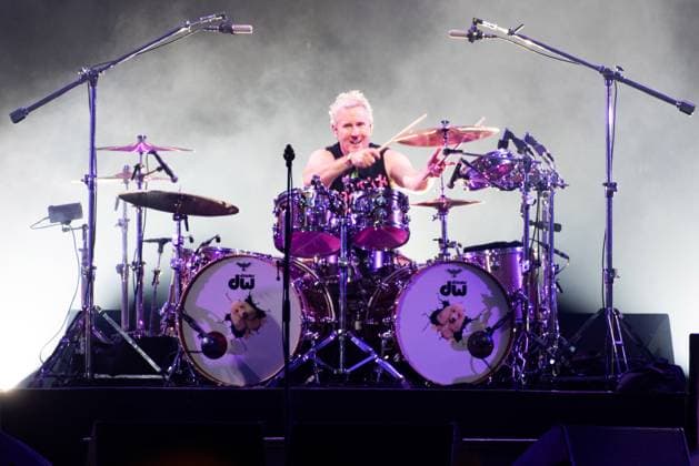 August 12, 2023, San Francisco, California, United States: Foo Fighters - Joash Freese performs during Day 2 of Outside Lands Music Festival on Saturday August 12th, 2023 in San Francisco, California. San Francisco United States - ZUMAs181 20230812_zea_s181_141 Copyright: xAnniexLesserx