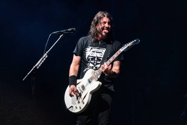 August 12, 2023, San Francisco, California, United States: Foo Fighters - Dave Grohl performs during Day 2 of Outside Lands Music Festival on Saturday August 12th, 2023 in San Francisco, California. San Francisco United States - ZUMAs181 20230812_zea_s181_149 Copyright: xAnniexLesserx