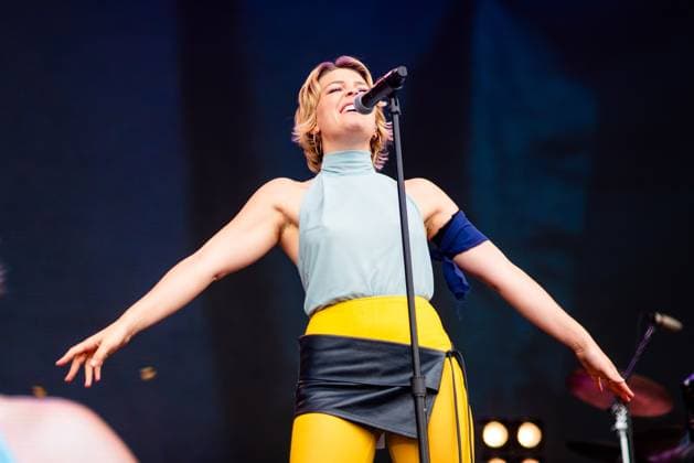 August 12, 2023, San Francisco, California, United States: Maggie Rogers performs during Day 2 of Outside Lands Music Festival on Saturday August 12th, 2023 in San Francisco, California. San Francisco United States - ZUMAs181 20230812_zea_s181_167 Copyright: xAnniexLesserx