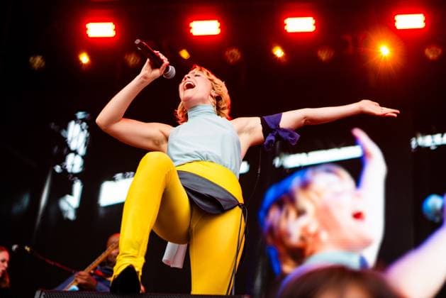 August 12, 2023, San Francisco, California, United States: Maggie Rogers performs during Day 2 of Outside Lands Music Festival on Saturday August 12th, 2023 in San Francisco, California. San Francisco United States - ZUMAs181 20230812_zea_s181_174 Copyright: xAnniexLesserx
