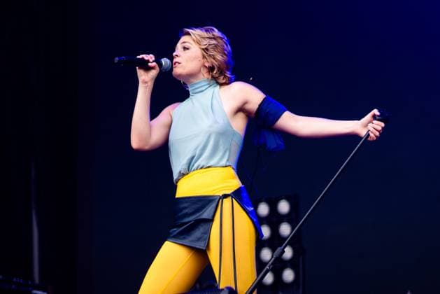August 12, 2023, San Francisco, California, United States: Maggie Rogers performs during Day 2 of Outside Lands Music Festival on Saturday August 12th, 2023 in San Francisco, California. San Francisco United States - ZUMAs181 20230812_zea_s181_180 Copyright: xAnniexLesserx