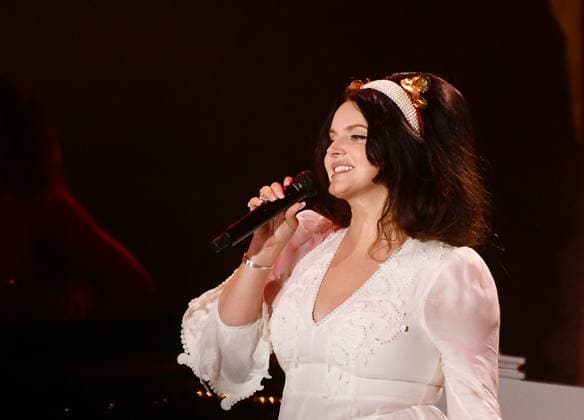 August 12, 2023, San Francisco, California, United States: Lana Del Rey performs during Day 2 of Outside Lands Music Festival on Saturday August 12th, 2023 in San Francisco, California. San Francisco United States - ZUMAs181 20230812_zea_s181_210 Copyright: ximageSPACEx