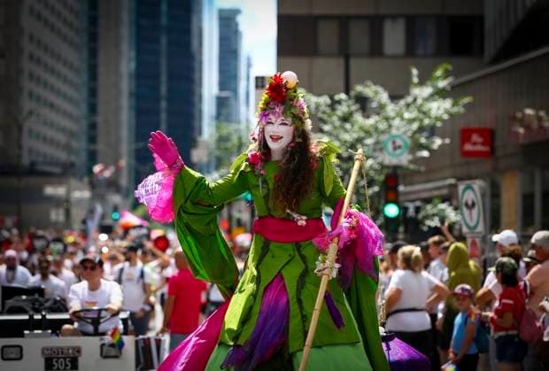 August 13, 2023, Montreal, Quebec, Canada: Montreal Pride Parade draws thousands for 2023 event after last yearÃ¢â‚¬â ¢s abrupt cancellation. Just a year after being canceled at the last minute, Montreal s Pride Parade organisators made it big this summer. With 15,500 people taking part in its parade, Montreal Pride announced that it was experiencing Ã¢â‚¬oea record yearÃ¢â‚¬Â on Sunday afternoon. Montreal Canada - ZUMAs278 20230813_zip_s278_011 Copyright: xSerkanxSenturkx