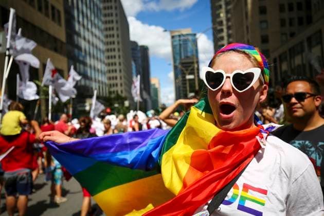 August 13, 2023, Montreal, Quebec, Canada: Montreal Pride Parade draws thousands for 2023 event after last yearÃ¢â‚¬â ¢s abrupt cancellation. Just a year after being canceled at the last minute, Montreal s Pride Parade organisators made it big this summer. With 15,500 people taking part in its parade, Montreal Pride announced that it was experiencing Ã¢â‚¬oea record yearÃ¢â‚¬Â on Sunday afternoon. Montreal Canada - ZUMAs278 20230813_zip_s278_014 Copyright: xSerkanxSenturkx