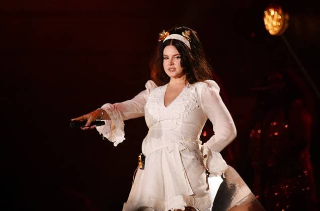 August 12, 2023, San Francisco, California, United States: Lana Del Rey performs during Day 2 of Outside Lands Music Festival on Saturday August 12th, 2023 in San Francisco, California. San Francisco United States - ZUMAs181 20230812_zea_s181_284 Copyright: ximageSPACEx