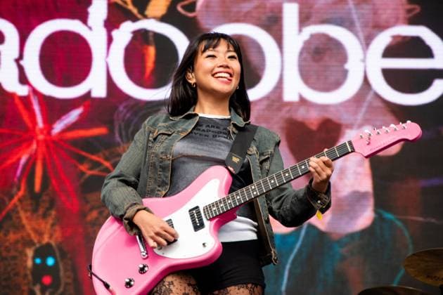 August 13, 2023, San Francisco, California, United States: beabadoobee performs during Day 3 of Outside Lands Music Festival on Sunday August 13th, 2023 in San Francisco, California. San Francisco United States - ZUMAs181 20230813_zea_s181_011 Copyright: xAnniexLesserx
