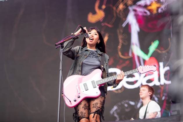 August 13, 2023, San Francisco, California, United States: beabadoobee performs during Day 3 of Outside Lands Music Festival on Sunday August 13th, 2023 in San Francisco, California. San Francisco United States - ZUMAs181 20230813_zea_s181_020 Copyright: xAnniexLesserx