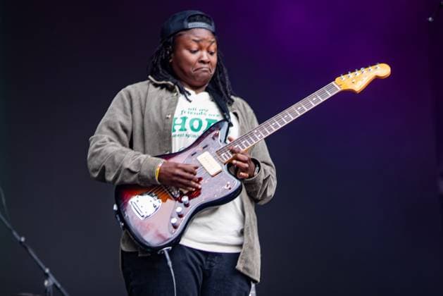 August 13, 2023, San Francisco, California, United States: Joy Oladokun performs during Day 3 of Outside Lands Music Festival on Sunday August 13th, 2023 in San Francisco, California. San Francisco United States - ZUMAs181 20230813_zea_s181_043 Copyright: xAnniexLesserx