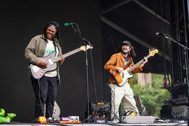 August 13, 2023, San Francisco, California, United States: Joy Oladokun performs during Day 3 of Outside Lands Music Festival on Sunday August 13th, 2023 in San Francisco, California. San Francisco United States - ZUMAs181 20230813_zea_s181_046 Copyright: xAnniexLesserx
