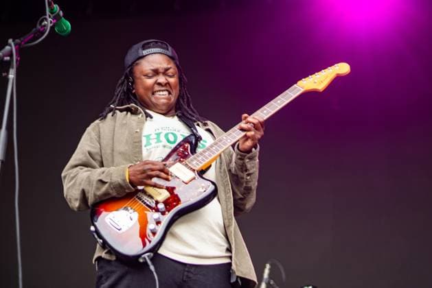 August 13, 2023, San Francisco, California, United States: Joy Oladokun performs during Day 3 of Outside Lands Music Festival on Sunday August 13th, 2023 in San Francisco, California. San Francisco United States - ZUMAs181 20230813_zea_s181_049 Copyright: xAnniexLesserx