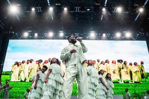 August 13, 2023, San Francisco, California, United States: Tobe Nwigwe performs during Day 3 of Outside Lands Music Festival on Sunday August 13th, 2023 in San Francisco, California. San Francisco United States - ZUMAs181 20230813_zea_s181_051 Copyright: xAnniexLesserx