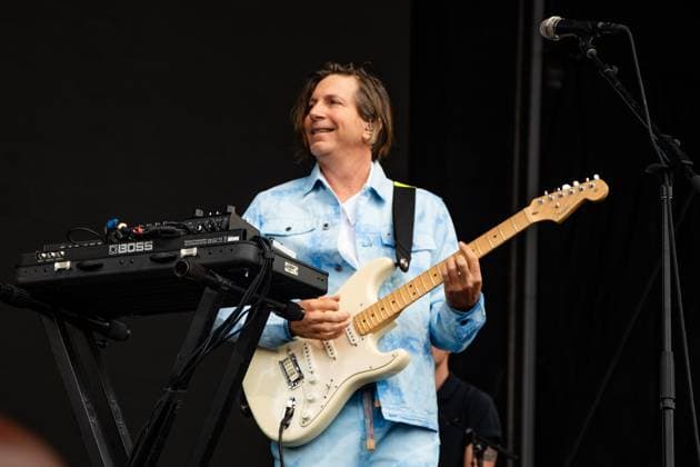 August 13, 2023, San Francisco, California, United States: Poolside - Jeffrey Paradise performs during Day 3 of Outside Lands Music Festival on Sunday August 13th, 2023 in San Francisco, California. San Francisco United States - ZUMAs181 20230813_zea_s181_067 Copyright: xAnniexLesserx