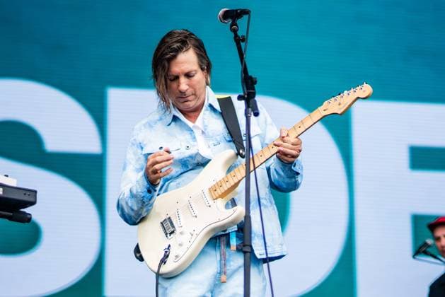 August 13, 2023, San Francisco, California, United States: Poolside - Jeffrey Paradise performs during Day 3 of Outside Lands Music Festival on Sunday August 13th, 2023 in San Francisco, California. San Francisco United States - ZUMAs181 20230813_zea_s181_070 Copyright: xAnniexLesserx