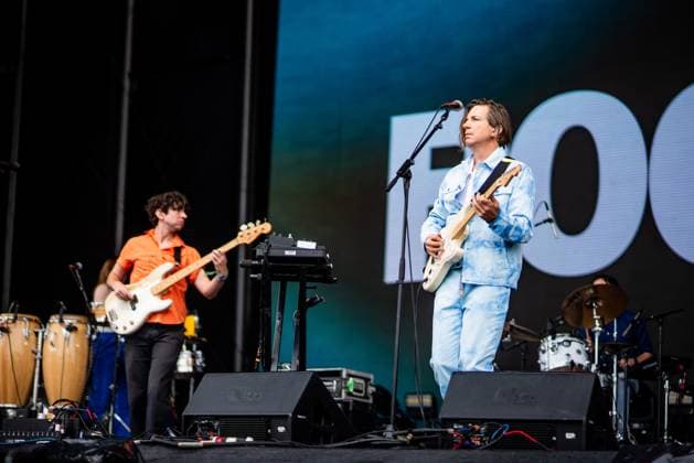 August 13, 2023, San Francisco, California, United States: Poolside - Mattie Safer, Jeffrey Paradise perform during Day 3 of Outside Lands Music Festival on Sunday August 13th, 2023 in San Francisco, California. San Francisco United States - ZUMAs181 20230813_zea_s181_073 Copyright: xAnniexLesserx
