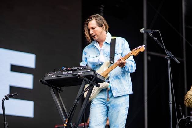 August 13, 2023, San Francisco, California, United States: Poolside - Jeffrey Paradise performs during Day 3 of Outside Lands Music Festival on Sunday August 13th, 2023 in San Francisco, California. San Francisco United States - ZUMAs181 20230813_zea_s181_078 Copyright: xAnniexLesserx