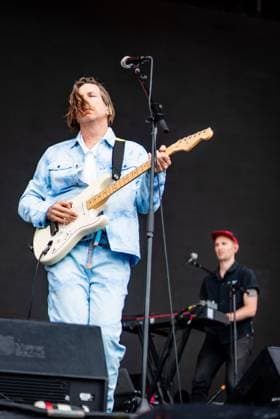August 13, 2023, San Francisco, California, United States: Poolside - Jeffrey Paradise performs during Day 3 of Outside Lands Music Festival on Sunday August 13th, 2023 in San Francisco, California. San Francisco United States - ZUMAs181 20230813_zea_s181_080 Copyright: xAnniexLesserx