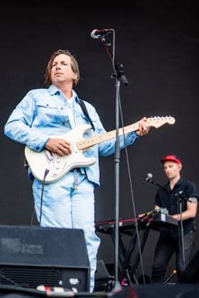 August 13, 2023, San Francisco, California, United States: Poolside - Jeffrey Paradise performs during Day 3 of Outside Lands Music Festival on Sunday August 13th, 2023 in San Francisco, California. San Francisco United States - ZUMAs181 20230813_zea_s181_082 Copyright: xAnniexLesserx