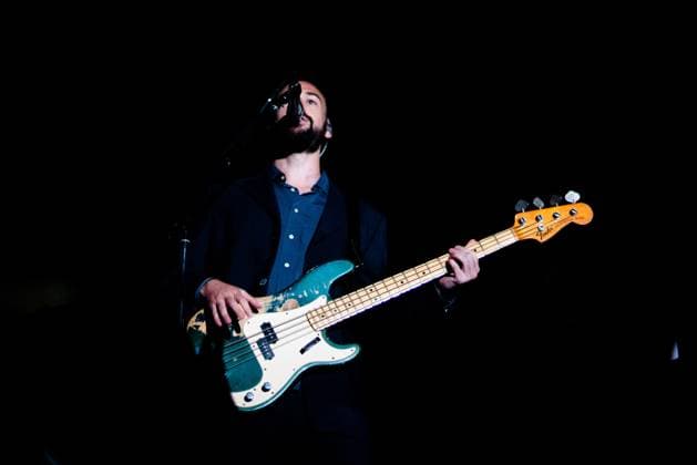 August 13, 2023, San Francisco, California, United States: The 1975 - Ross MacDonald performs during Day 3 of Outside Lands Music Festival on Sunday August 13th, 2023 in San Francisco, California. San Francisco United States - ZUMAs181 20230813_zea_s181_094 Copyright: xAnniexLesserx
