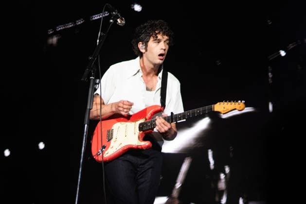 August 13, 2023, San Francisco, California, United States: The 1975 - Matt Healy performs during Day 3 of Outside Lands Music Festival on Sunday August 13th, 2023 in San Francisco, California. San Francisco United States - ZUMAs181 20230813_zea_s181_098 Copyright: xAnniexLesserx