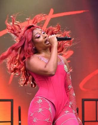 August 13, 2023, San Francisco, California, United States: Megan Thee Stallion performs during Day 3 of Outside Lands Music Festival on Sunday August 13th, 2023 in San Francisco, California. San Francisco United States - ZUMAs181 20230813_zea_s181_118 Copyright: xCaseyxFlaniganx