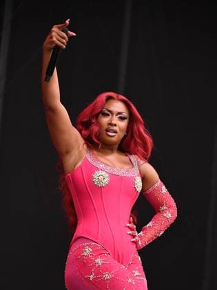 August 13, 2023, San Francisco, California, United States: Megan Thee Stallion performs during Day 3 of Outside Lands Music Festival on Sunday August 13th, 2023 in San Francisco, California. San Francisco United States - ZUMAs181 20230813_zea_s181_115 Copyright: xCaseyxFlaniganx