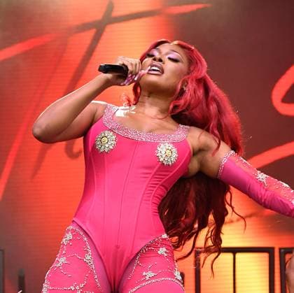 August 13, 2023, San Francisco, California, United States: Megan Thee Stallion performs during Day 3 of Outside Lands Music Festival on Sunday August 13th, 2023 in San Francisco, California. San Francisco United States - ZUMAs181 20230813_zea_s181_119 Copyright: xCaseyxFlaniganx