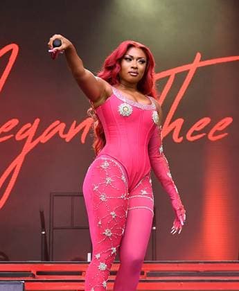 August 13, 2023, San Francisco, California, United States: Megan Thee Stallion performs during Day 3 of Outside Lands Music Festival on Sunday August 13th, 2023 in San Francisco, California. San Francisco United States - ZUMAs181 20230813_zea_s181_117 Copyright: xCaseyxFlaniganx