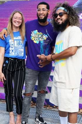 PHILADELPHIA, PA: AUGUST 15: Warner Bros. Pictures, DC Comics and Philadelphia Film Society Present the Blue Beetle Hero Award for service to the Philadelphia community to The Block Gives Back at Philadelphia Museum of Art in Philadelphia, Pennsylvania on August 15, 2023. Copyright: xStarxShooterx
