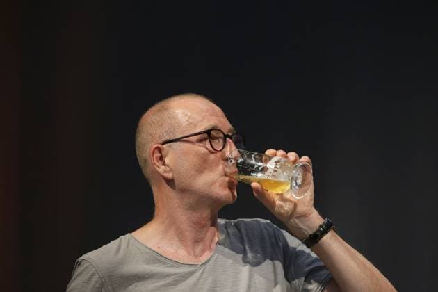 15 08 2023 Dortmund The Ruhr Tourism and the German Football Museum kicked off a series of talks at the Dortmund Football Museum As part of Ruhr Football, various players tell presenter Sabine Heinrich how much soccer has accompanied their live