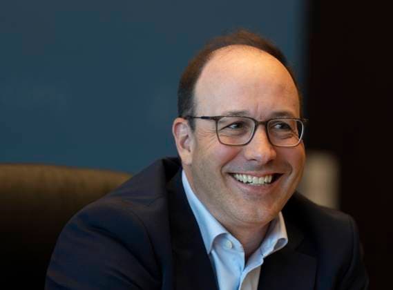 August 16, 2023, MONTREAL, PQ, Canada: Charles Emond, president and CEO of the Caisse de Depot et Placement du Quebec (CDPQ), smiles during a press conference regarding results in Montreal, Wednesday, Aug.16, 2023. MONTREAL Canada  - ZUMAc35_ 20230816_zaf_c35_002 Copyright: xChristinnexMuschix