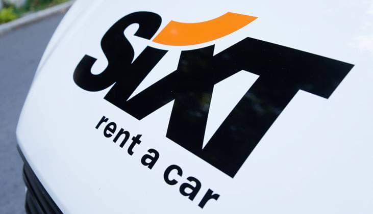 Car Rental Sixt 16 08 2023 Baden AG , SWITZERLAND , Sixt Rent a Car Car Rental