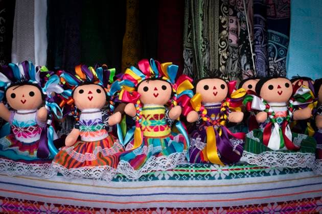 August 20, 2023, Mexico City, Mexico City, Mexico: Dolls made by indigenous women of Mexico..Hundreds of people from different states of Mexico participated this Sunday in the last day of the IX Festival of Indigenous Cultures, which takes place every year in the ZoÂ³calo of Mexico City, attended by just over one million 435 thousand visitors, both nationals and foreigners, during the 16 days of the celebrations..The City once again pays homage to our roots and opens spaces for cultural richness to be expressed. - Said the head of government of Mexico City, MartoÂ­ Batres. Mexico City Mexico - ZUMAn296 20230820_zip_n296_013 Copyright: xJorgexNunezx
