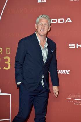 Bastian Schweinsteiger arriving at the SPORT BILD Awards ceremony at the Fischauktionshalle in Hamburg 21 08 2023
