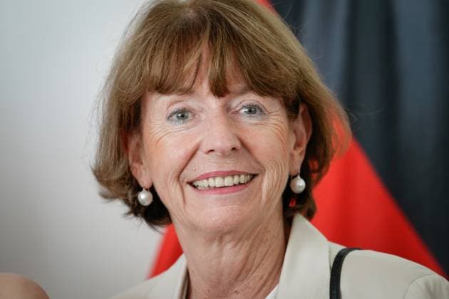 Award of the Order of Merit of the State of North Rhine Westphalia Henriette Reker Mayor of Cologne in portrait at the award ceremony of the Order of Merit of the State of North Rhine Westphalia in the State Chancellery in Duesseldorf, Düsseldorf, 22 08 2023 Duesseldorf North Rhine Westphalia Germany