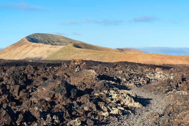 Caldera Blanca, Lanzarote, Kanarische Inseln, Spanien, Europa *** Caldera Blanca, Lanzarote, Canary Islands Islands, Spain, Europe 1031608188