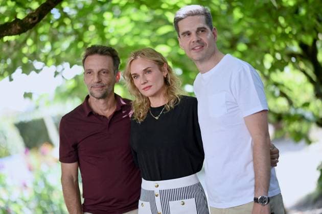 Bilder des Jahres 2023, Entertainment 08 August Entertainment Themen der Woche KW34 Entertainment Bilder des Tages 16th Angouleme Film Festival - Visions Photocall Mathieu Kassovitz, Diane Kruger and Director Yann Gozlan attend the Visions photocall as part of the 16th Angouleme Film Festival on August 24, 2023 in Angouleme, France. Photo by Franck Castel ABACAPRESS.COM Angouleme France  Copyright: xCastelxFranck ABACAx 865033_011 CastelxFranck ABACAx 865033_011