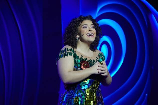 Lucero Mijares Performs at The Wiz Theater Play August 24, 2023, Mexico City, Mexico: Actress and singer Lucero Mijares, daughter of the singers Lucero and Mijares performs on stage during the theater play El Mago (The Wiz) at Theather hidalgo. on August 24, 2023 in Mexico City, Mexico. (Photo by Jaime Nogales Eyepix Group) Copyright: xJaimexNogales xEyepixxGroupx JN_24082023_97869