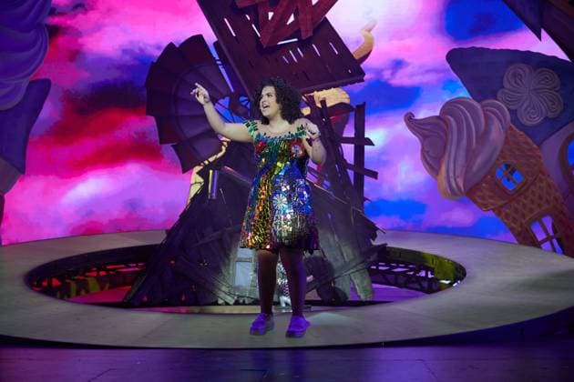 Lucero Mijares Performs at The Wiz Theater Play August 24, 2023, Mexico City, Mexico: Actress and singer Lucero Mijares, daughter of the singers Lucero and Mijares performs on stage during the theater play El Mago (The Wiz) at Theather hidalgo. on August 24, 2023 in Mexico City, Mexico. (Photo by Jaime Nogales Eyepix Group) Copyright: xJaimexNogales xEyepixxGroupx JN_24082023_97877