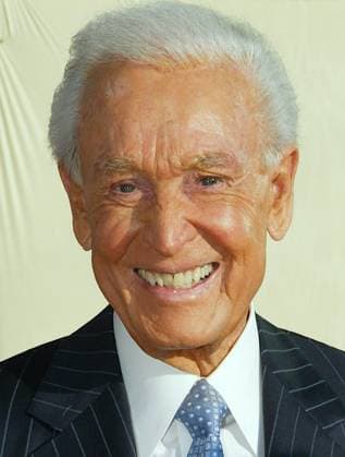 August 26, 2023: BOB BARKER, the Price Is Right host whose silky-smooth command, impish sense of humor and advocacy for animal welfare issues made him a beloved fixture on television for more than 35 years, has died. He was 99. FILE PHOTO SHOT ON: Jun 26, 2004; North Hollywood, CALIFORNIA, USA; Game show host BOB BARKER at The Hall of Fame Induction Ceremony presented by the Academy of Television Arts & Sciences. North Hollywood USA  - ZUMAp43_ 20040626_new_p43_012 Copyright: xPhilxHanx