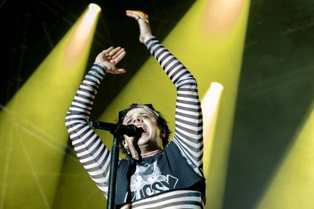 Music Concert - Yungblud - The World Tour 2023 YUNGBLUD, stage name of Dominic Richard Harrison during his live performs at AMA Music Festival on August 26, 2023 in Romano dÃ¢& x80;& x99;Ezzelino, Vicenza, Italy. Romano d Ezzelino Italy  Copyright: xIPA ABACAx BRIPA20230827_039 IPA ABACAx BRIPA20230827_039