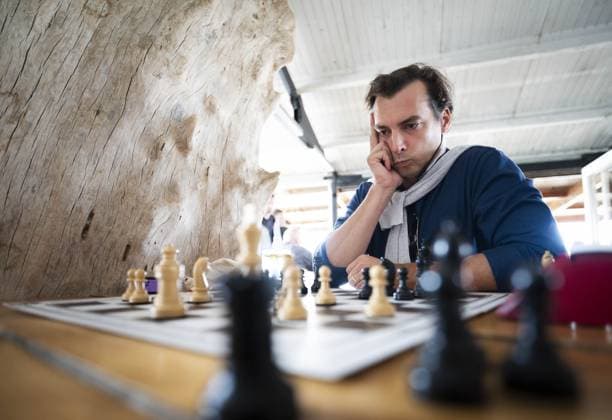 THE HAGUE - Thierry Baudet during a chess tournament for members of the Forum for Democracy. ANP FREEK VAN DEN BERGH netherlands out - belgium out  Copyright: xx x476441848x originalFilename: 476441848.jpg